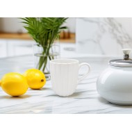 Biały kubek ceramiczny 470 ml – klasyka w nowoczesnym wydaniu
