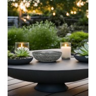 Dekoracyjna Misa z Recyklingu – Imitacja Marmuru, Uniwersalny Design