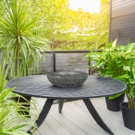 Dekoracyjna Misa z Recyklingu – Imitacja Marmuru, Uniwersalny Design