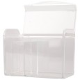 Organizer kosmetyczny przezroczysty 3-komorowy do łazienki i garderoby