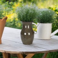 Konewka domowa w kształcie dzbanka brązowa | Wysyłka w 24h!