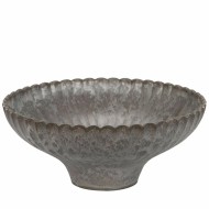 Misa ogrodowa szara 17 cm z recyklingu doniczka dekoracja