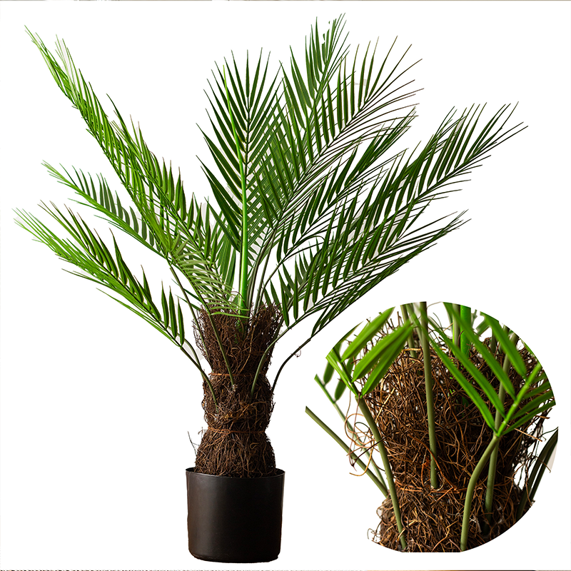Sztuczna palma Cykas 80 cm w doniczce