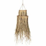 Naturalny klosz boho z suszonej trawy – średnica 31 cm, wysokość 100 cm