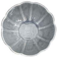 Miska obiadowa ceramiczna szaro-błękitna 600 ml – elegancki design