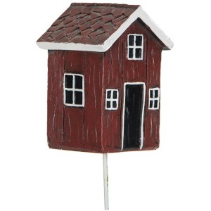 Ozdoba do doniczki Domek czerwony |  Wysyłka w 24h!