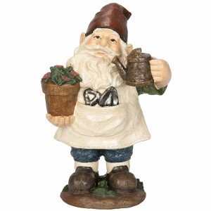 Figurka skrzat ogrodowy krasnal wodoodporny 32 cm dekoracja całoroczna