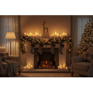 Figurka świąteczna Renifer styl nowoczesny czarna | Wysyłka w 24h!