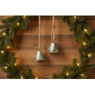 Dzwonki wiszące srebrne zawieszki