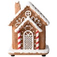 Figurka domek z piernika LED świąteczna bożonarodzeniowa
