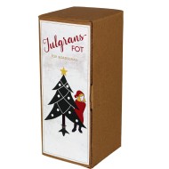 Stojak metalowy do małej choinki zielony składany