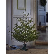 Stojak metalowy do małej choinki zielony składany