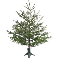 Stojak metalowy do małej choinki zielony składany