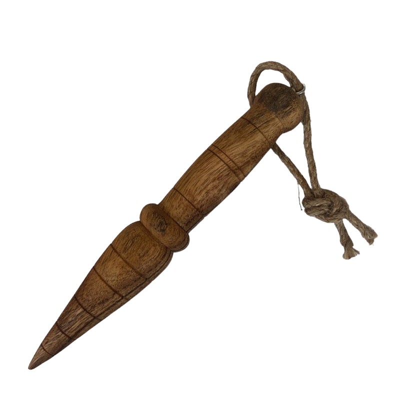 Pikownik drewniany do sadzenia rozsady 20,5 cm ogrodowy akacjowy