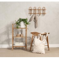 SZNUREK JUTOWY kolor biały 11M z nożyczkami