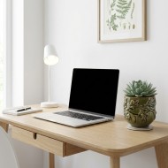 Doniczka ceramiczna zielona osłonka 14cm liście dębu połysk na zioła