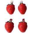 Obciążniki do obrusu truskawki klipsy na wiatr zestaw 4szt ogrodowe