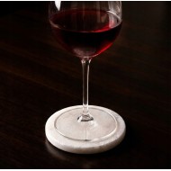 Podstawki pod Kubek Marmurowe Białe Zestaw 4 szt. | skandi.pl