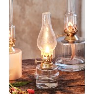 Klosz do Lampy Naftowej Szklany 12cm Eko Przezroczysty | skandi.pl