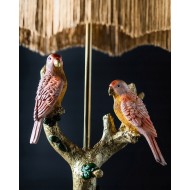 Lampa Stołowa Papuga 44cm Nocna Glamour do Salonu | skandi.pl