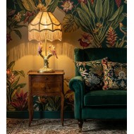 Lampa Stołowa Papuga 44cm Nocna Glamour do Salonu | skandi.pl