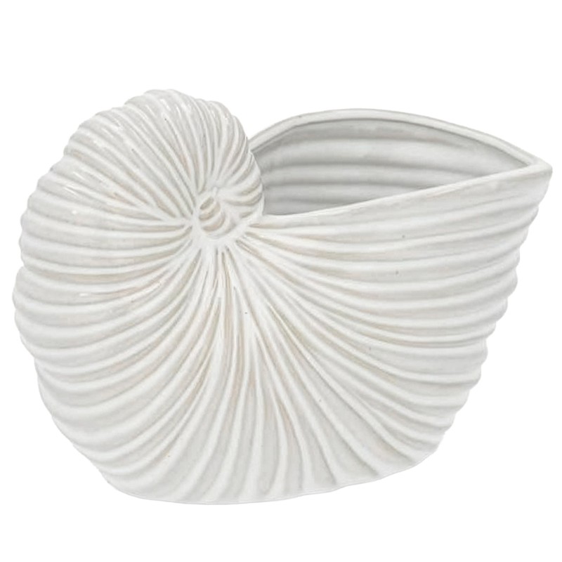 Figurka Ceramiczna Muszla Rafa Koralowa Marynistyczna | skandi.pl