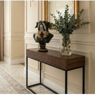 Figurka Pies Buldog Duża Dekoracyjna Trofeum | skandi.pl