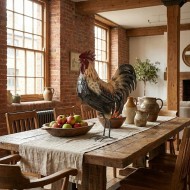 Duża Figurka Kogut Wielkanocny Orodowy XL | skandi.pl