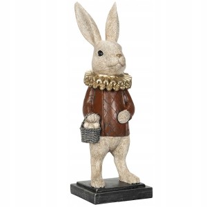 Figurka Zając Wielkanocny Królik Dekoracja Prezent | skandi.pl
