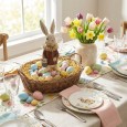 Figurka Zając Wielkanocny Królik Dekoracja Prezent | skandi.pl