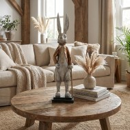 Figurka Zając Wielkanocny Wysoki Duży Królik | skandi.pl