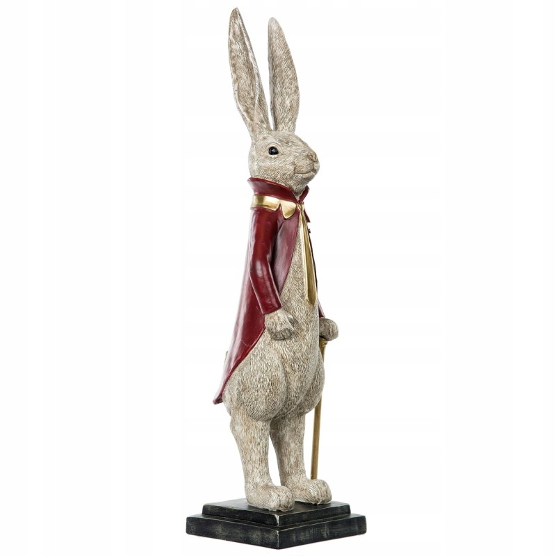 Figurka Zając Wielkanocny 60cm Wysoki Retro Królik | skandi.pl