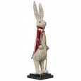 Figurka Zając Wielkanocny 60cm Wysoki Retro Królik | skandi.pl