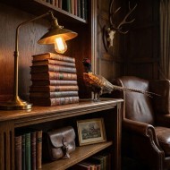 Figurka Bażant Replika 70cm Naturalne Pióra | skandi.pl