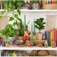 Świecznik Kandelabr na 3 Świece Ptaki Boho | skandi.pl