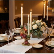 Świecznik Kandelabr na 3 Świece Ptaki Boho | skandi.pl