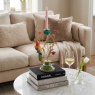 Świecznik Papuga na 1 Świecę Boho Dekoracja | skandi.pl