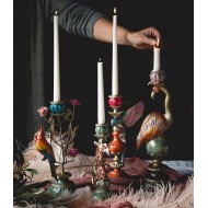 Świecznik Papuga na 1 Świecę Boho Dekoracja | skandi.pl