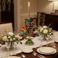 Świecznik Papuga na 1 Świecę Boho Dekoracja | skandi.pl