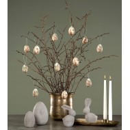 Zawieszka Jajko Wielkanocne 2 szt. Dekoracja na Drzewko | skandi.pl