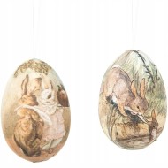 Zawieszka Jajko Wielkanocne 2 szt. Dekoracja na Drzewko | skandi.pl