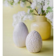 Figurka Jajko Wielkanocne Białe 13cm Dekoracja | skandi.pl