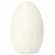 Figurka Jajko Wielkanocne Białe 17cm Ozdoba | skandi.pl