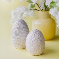 Figurka Jajko Wielkanocne Białe 17cm Ozdoba | skandi.pl