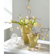 Szklane Jajka Wielkanocne Bombki 6 szt. Kolorowe | skandi.pl