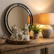 Zając Wielkanocny Figurki 3 szt. Zestaw Królików | skandi.pl