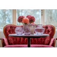 Wazonik na Jeden Kwiat 15cm Różowy Szklany Boho | skandi.pl