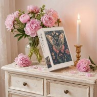 Pudełko Fałszywa Książka Motyl na Biżuterię Retro | skandi.pl