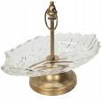Misa na Klucze Złota Patera 30cm Retro Dekoracja | skandi.pl