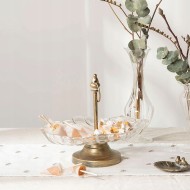 Misa na Klucze Złota Patera 30cm Retro Dekoracja | skandi.pl